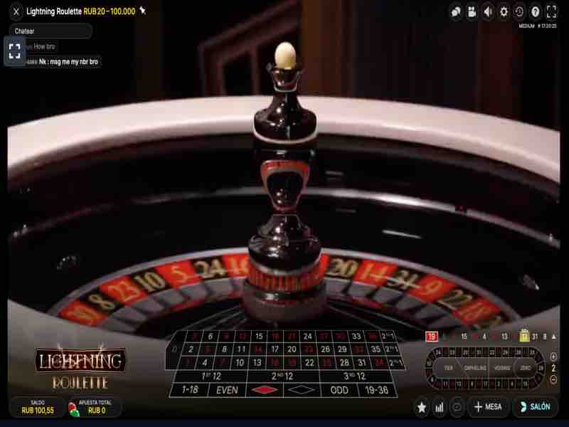 ¿Por qué los jugadores eligen el juego en vivo Lightning Roulette?