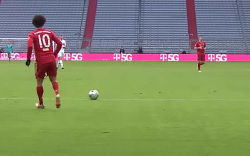 Bayern Munich - Stuttgart broadcast