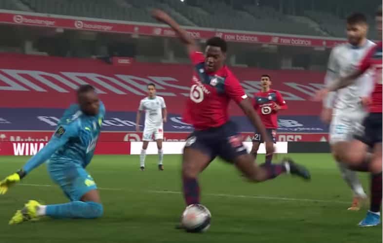 Olympique Lyon - Lille broadcast
