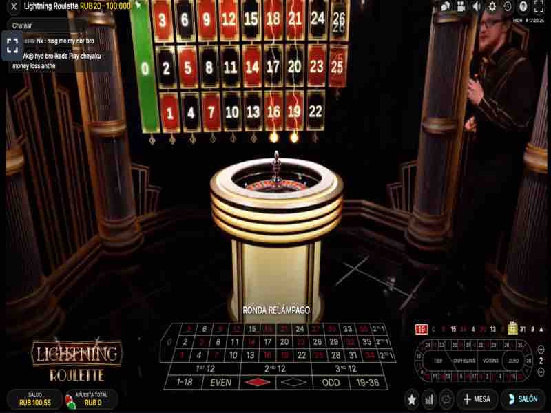 Razones de la popularidad de Lightning Roulette en el casino en línea